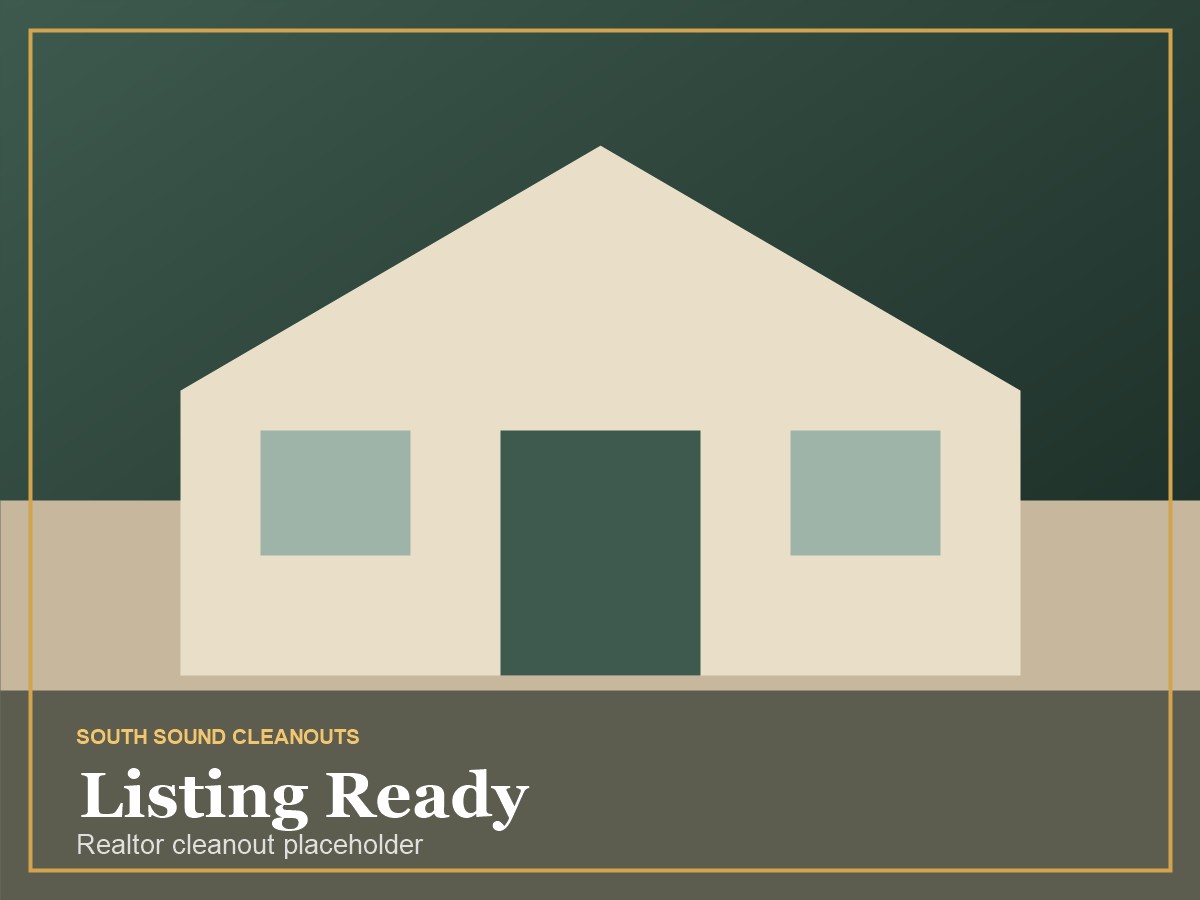 Property cleared before real estate listing